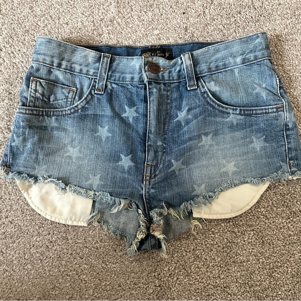 Vans X Jesse Jo Jean Shorts size 1